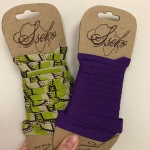 Sseko Ribbon Straps for sandals - 2